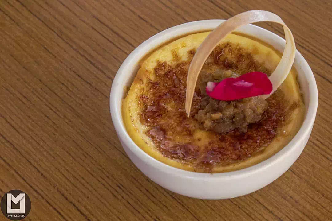 Caramelized Apple Creme Brulee